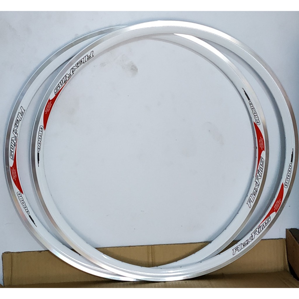 rim velg FIXIE 700C 36h ALEXRIM PUTIH