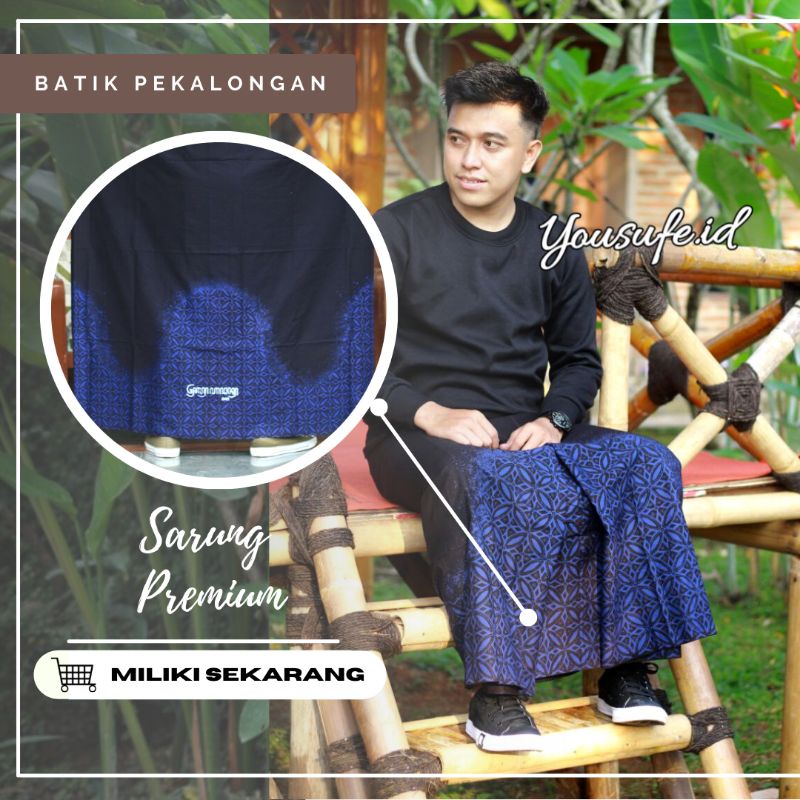 Sarung Batik Premium/Sarung Batik Santri/Sarung Batik Seragaman