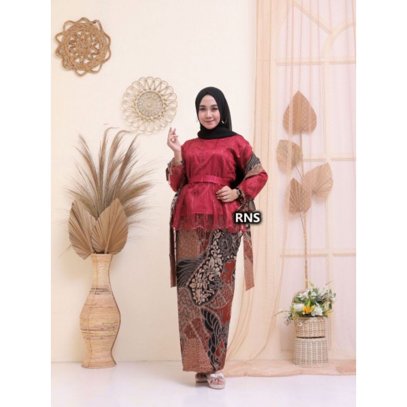 SET KEBAYA BROKAT KEBAYA KONDANGAN KEBAYA LAMARAN SET BROKAT PINGUIN