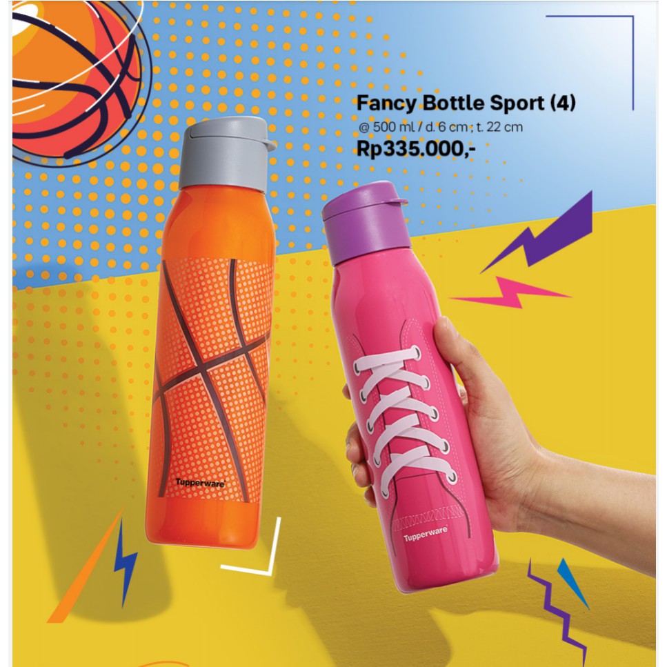 TUPPERWARE FANCY BOTTLE SPORT 500ML