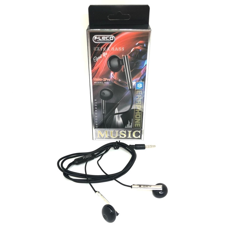 HANDSFREE LOG ON FLECO HALO 2 PRO EARPHONE FLECO NEW HALO 2 PRO PROMO SEN