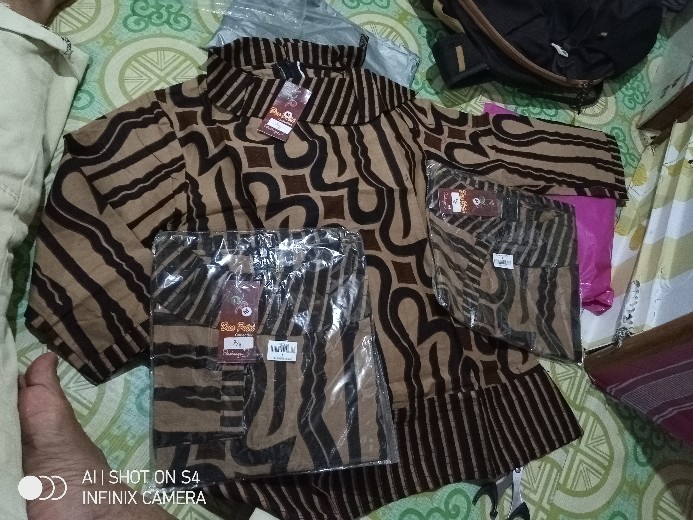 Blouse Batik Atasan Batik Wanita Batik Modern S-m-l-xl-xxl-3l-4l-5l Atasan Big Size Br01