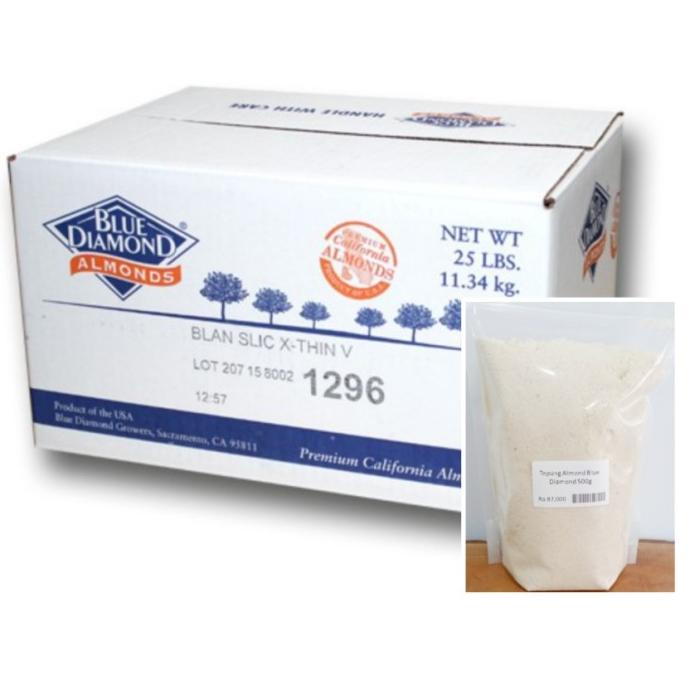 

PROMO Tepung Almond Blue diamond 500gr / Almond bubuk 500 gram