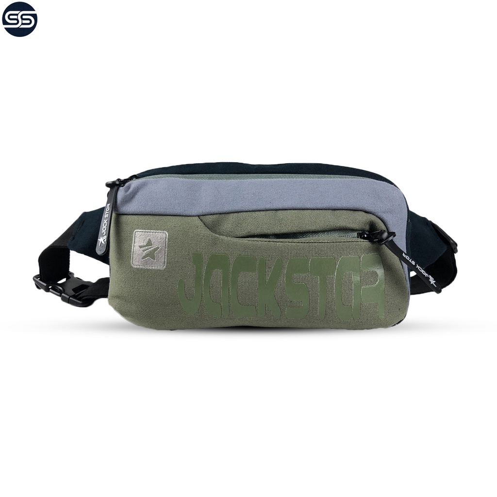 Waistbag Distro Tas Selempang Original Jackstar Slempang Pria  Cowok Cewek Terbaru