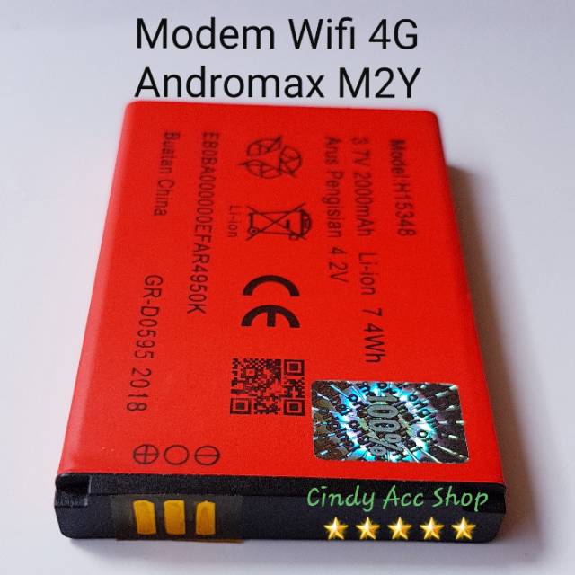 Baterai Modem 4G Andromax M2Y H15348 H11348 XL Go MV003BT DC009 M26X1H Original