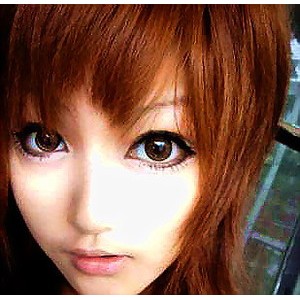 Softlens Geo Super Nudy Brown - Soft Lens Coklat Big Eyes