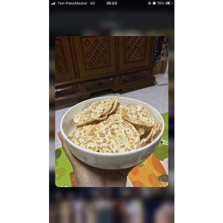 

keripik tempe HOME MADE ASLI ORIGINAL