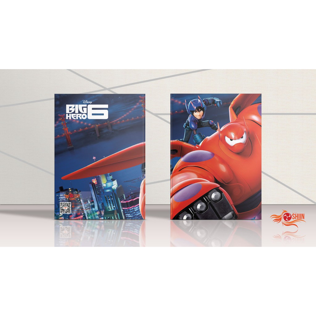 

SKETCHBOOK HARDCOVER TEMA ANIMASI KELUARGA BIG HERO 6 POSTER TIPE 01