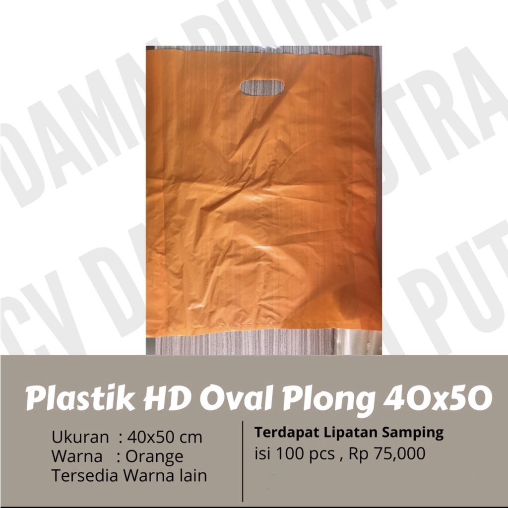 

Plastik HD Plong Warna Ukuran 40x50 Isi 100 lembar Banyak Warna