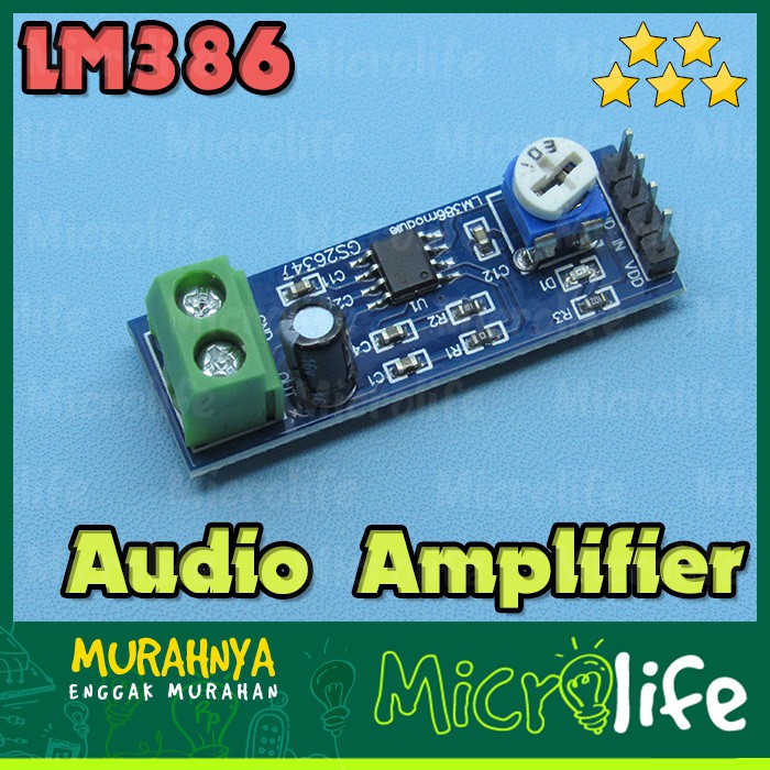 LM386 Audio Amplifier Module