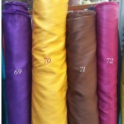 Bahan saten velvet/Kain velvet/coklat