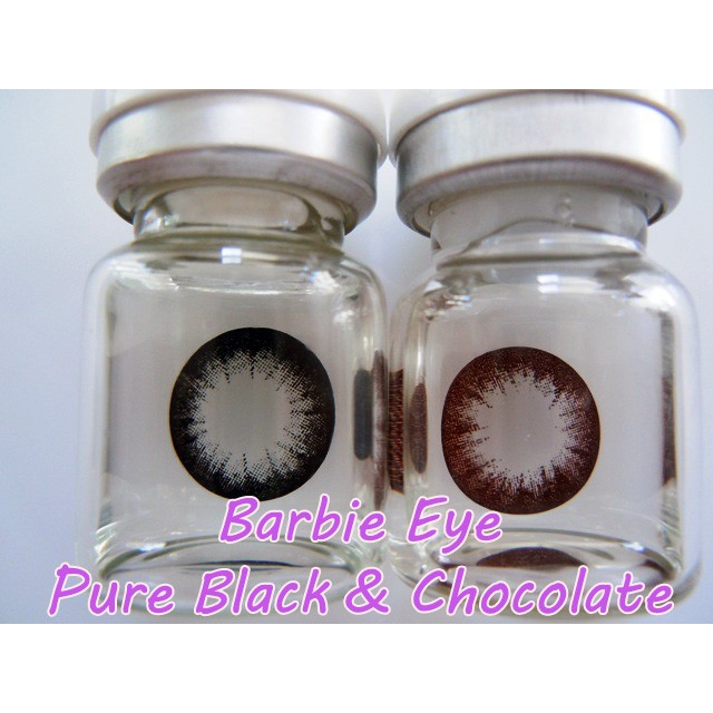 Softlens Baby Color Barbie Pure - Soflen Black dan Choco