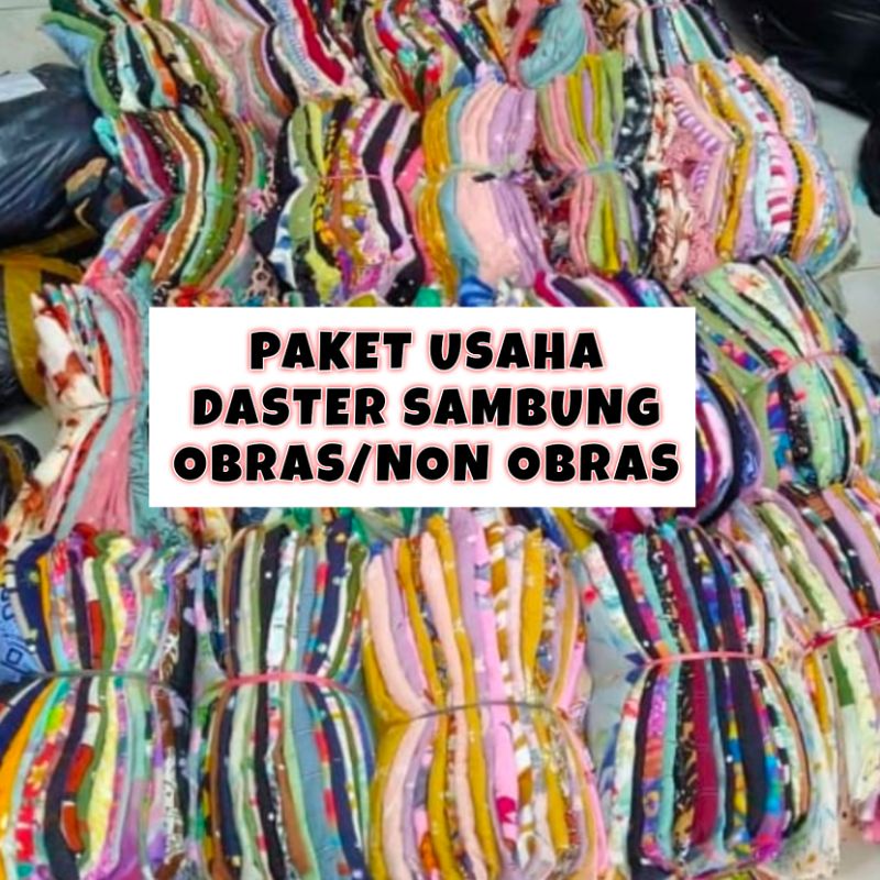PAKET USAHA SEKODI/20PCS DASTER SAMBUNG RAYON KEKINIAN MURAH