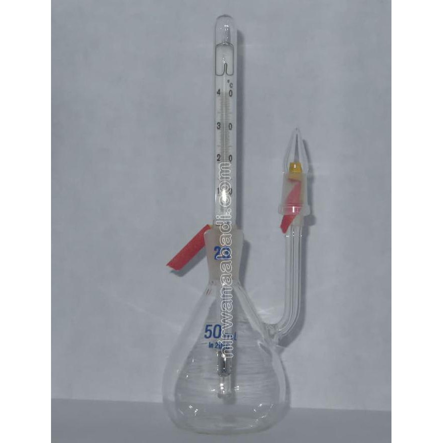 Herka Piknometer Thermometer 50Ml | Pycnometer With Thermometer