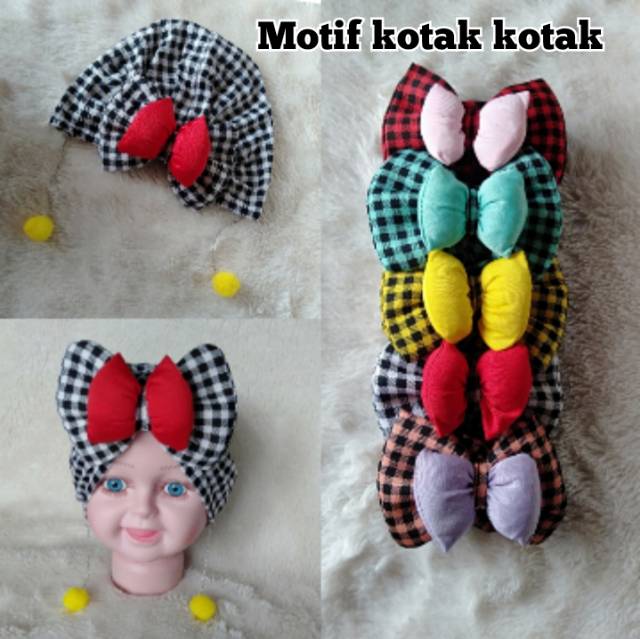 Turban Bayi Motif