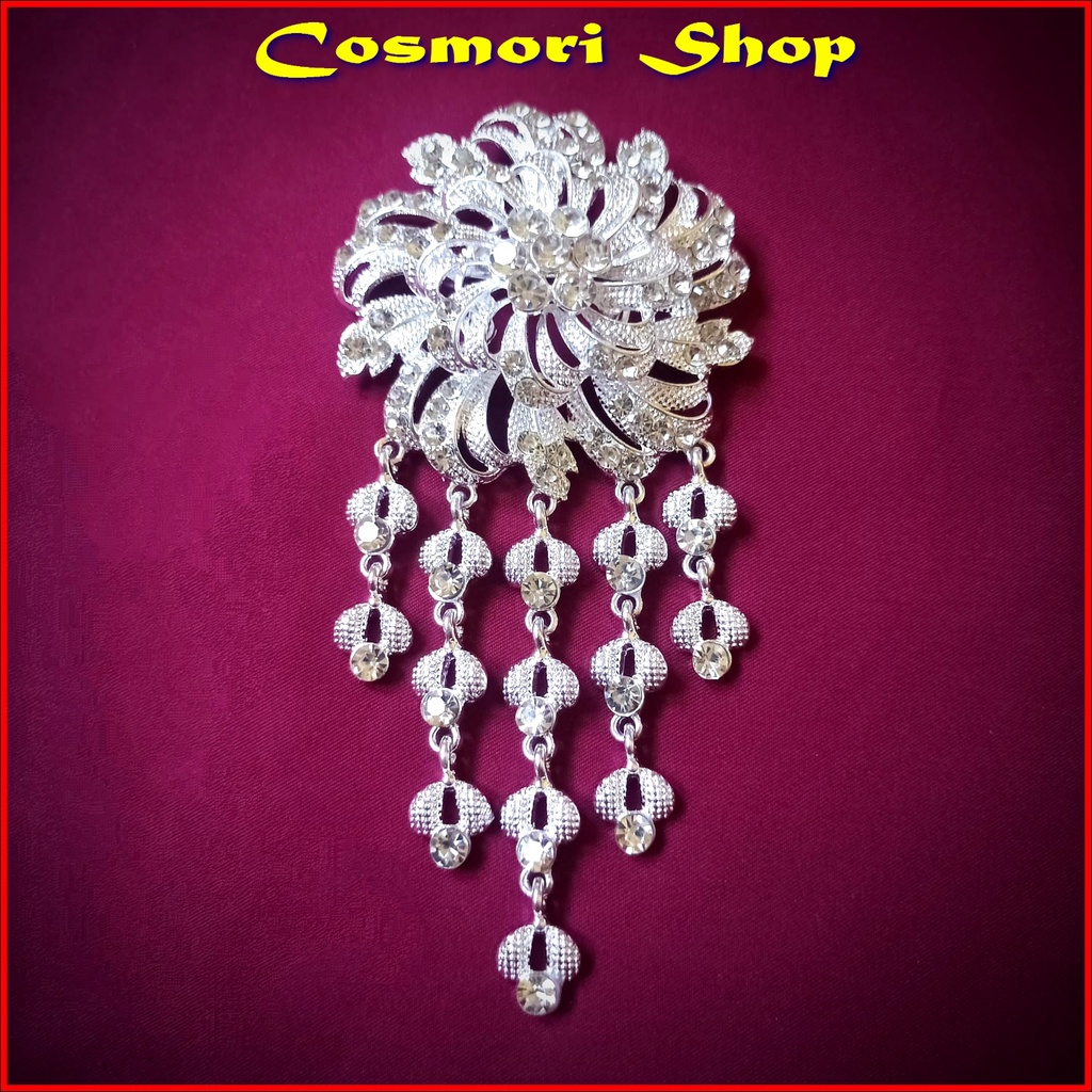 Bros Susun Jilbab Hijab Kutubaru Bross Kebaya Dada Kutu Baru Dagu Dokoh Cantik Kerongsang Murah Emas Brooch kekinian Wanita-4