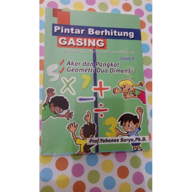 Buku siswa vol 8 SD matematika gasing pintar berhitung