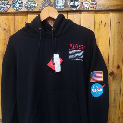(COD/BAYAR DI TEMPAT) Jaket Sweater Hoodie NASA H&amp;M premium pria&amp;wanita
