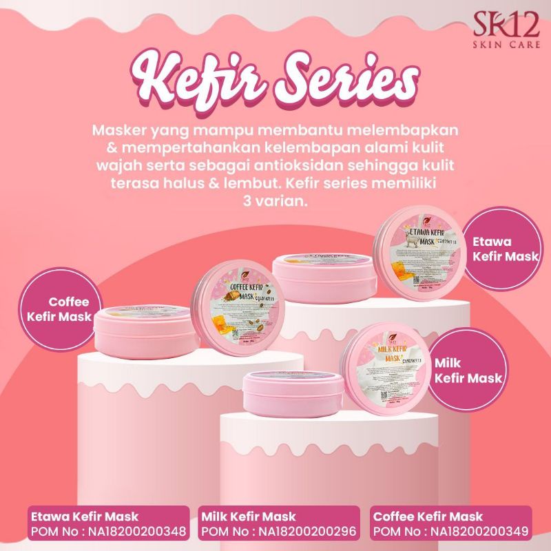 MASKER KEFIR SR12 / Etawa kefir / Milk kefir / Coffe kefir