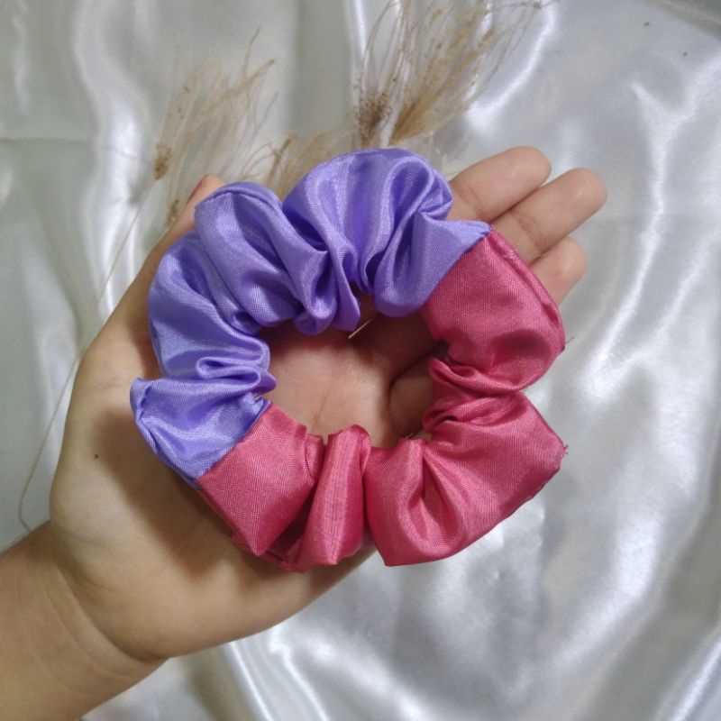 Ikat rambut Ombre /Scrunchie Ombre / Cepol Hijab