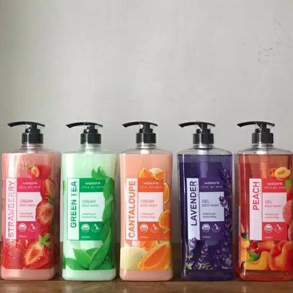 Jual Promo Awal tahun WATSONS Scented Body Wash 1000ml/ Shower Gel