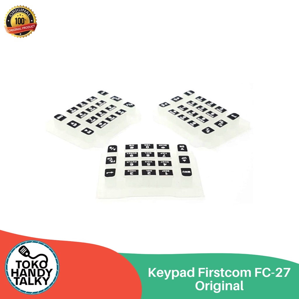 KEYPAD HANDY TALKY KEYPAD FIRSTCOM FC-27 FC27 ORIGINAL NEW