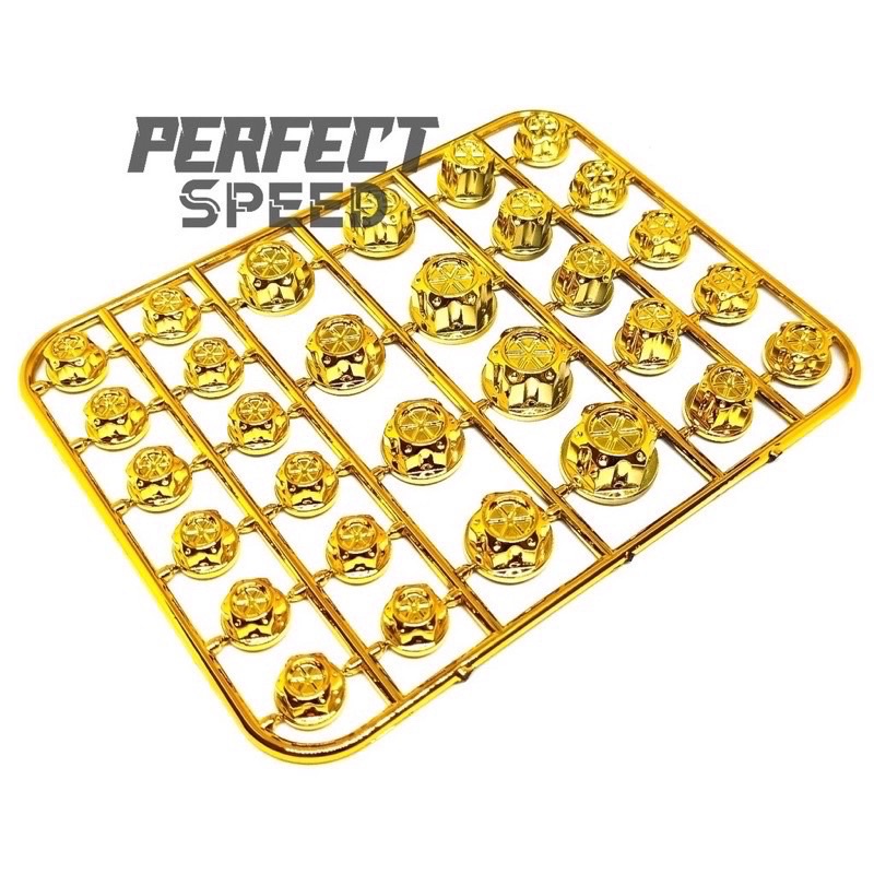 Cover baut probolt gold monel tutup baut flower cnc universal harga 1pack 30pcs