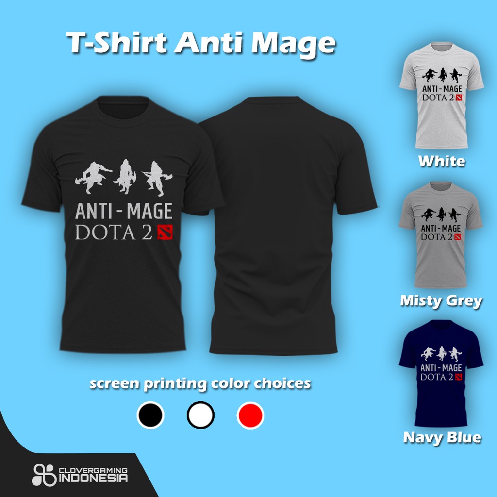 Kaos Anti Mage - Hero Dota 2 Carry Baju Jaket