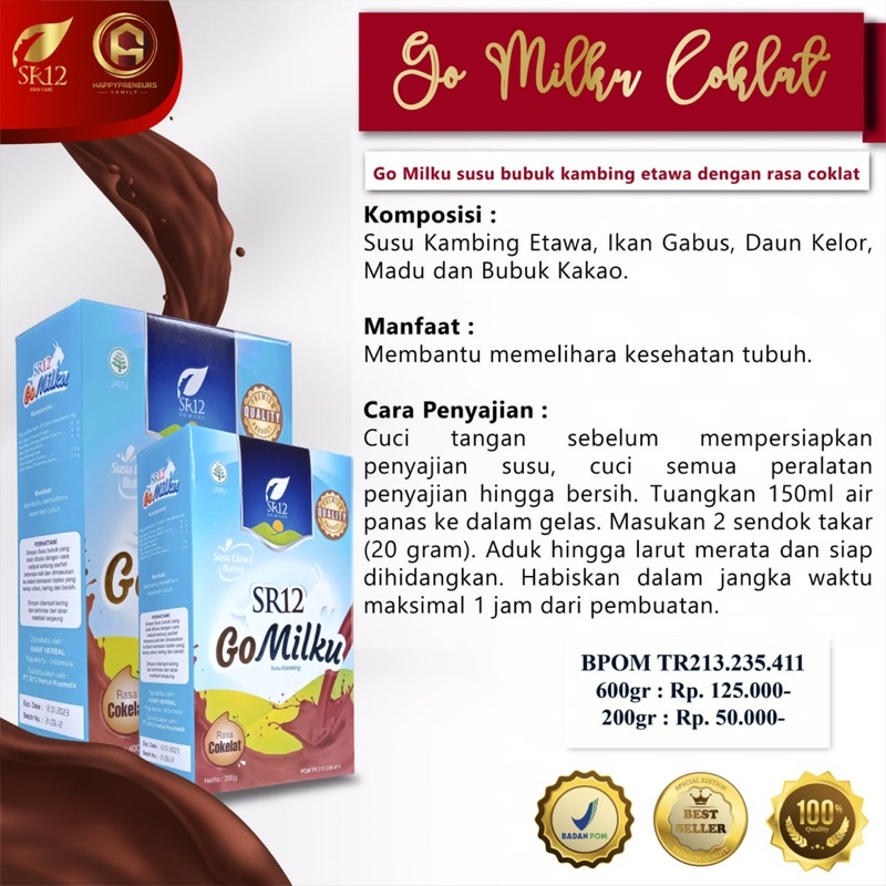 

Go milk SR12