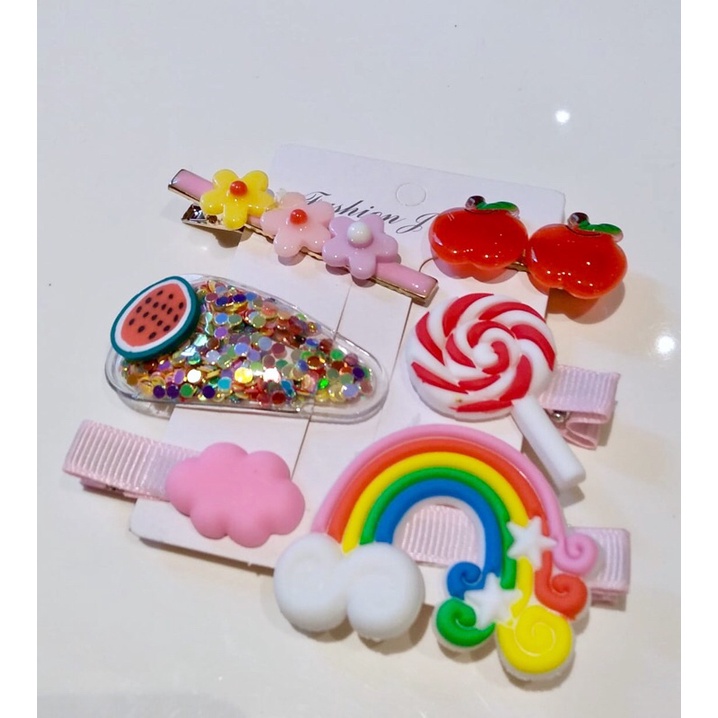 Jepit tiptop anak impor isi 6