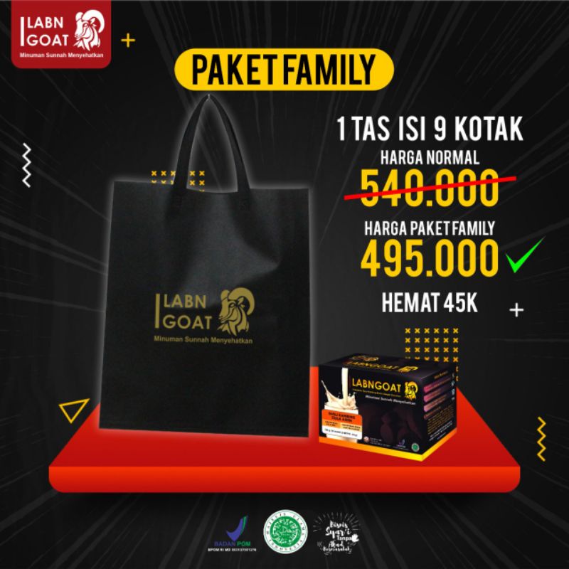 

PAKET FAMILY 10 BOX SUSU ETAWA LABNGOAT