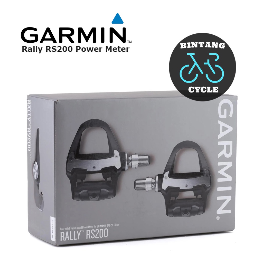 Garmin Rally RS200 Dual Power Meter Cleat Pedal Shimano Keo - RS200 Look Keo