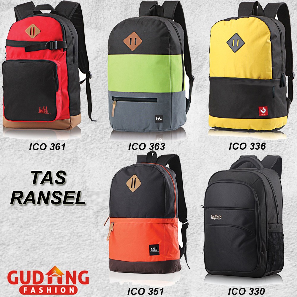 Tas Punggung Ransel Pria - ICO (COMB)