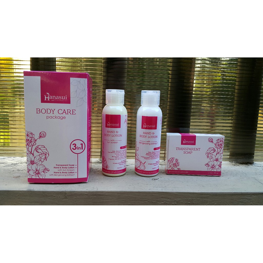 HANASUI BODY CARE - PAKET BODY LOTION HANASUI