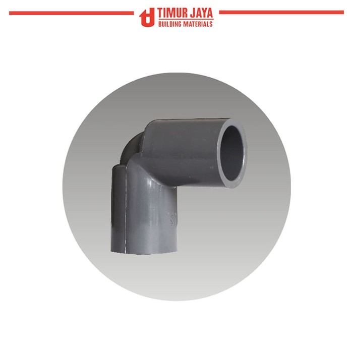 RUCIKA KENI POLOS / L ELBOW PVC 1/2 " AW