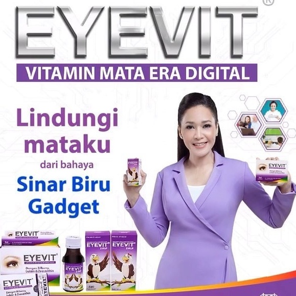 Vitamin Mata Eyevit per Strip isi 6 Tablet