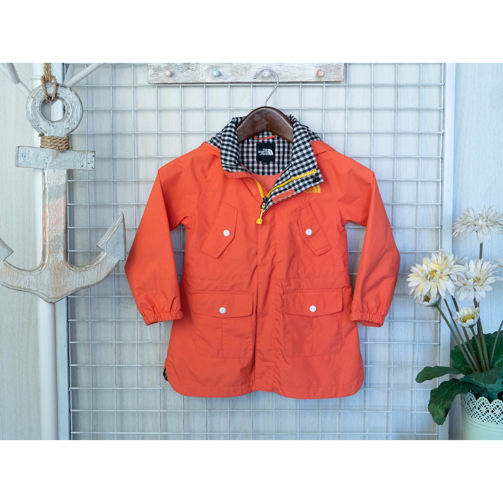 Jaket parasut anak second THE NORTHFACE PARKA OUTDOOR JACKET