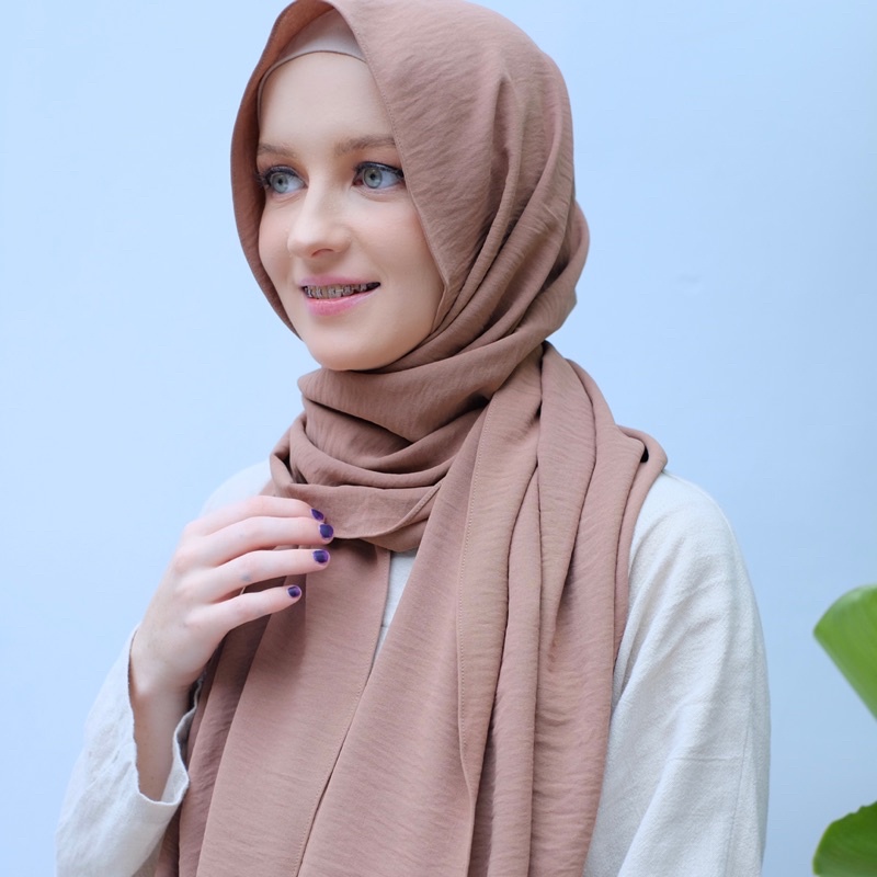 meira pashmina premium CRINKLE airflow