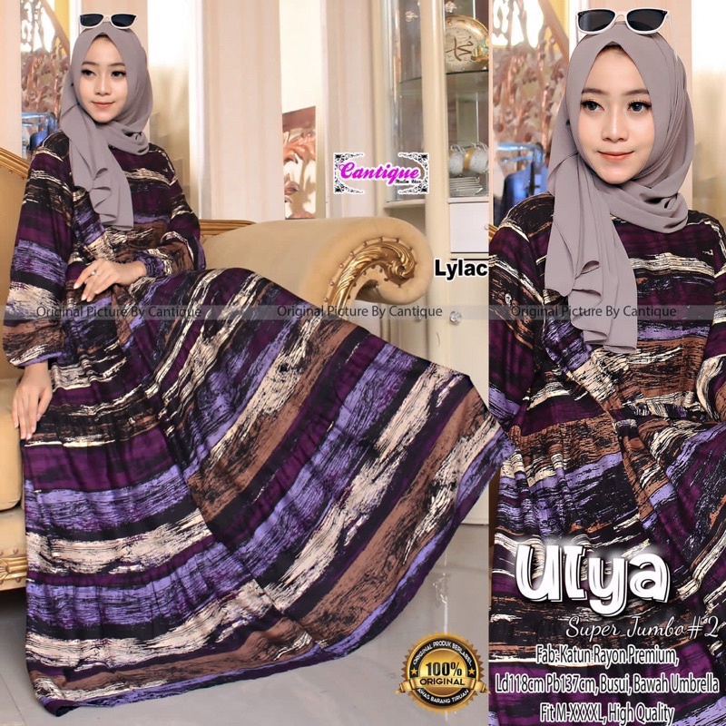 ULYA DRESS KATUN RAYON