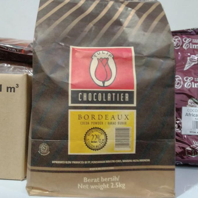

coklat bubuk | cocoa powder | TULIP BOARDEAUX repack 100 gr BERGARANSI Kode 706