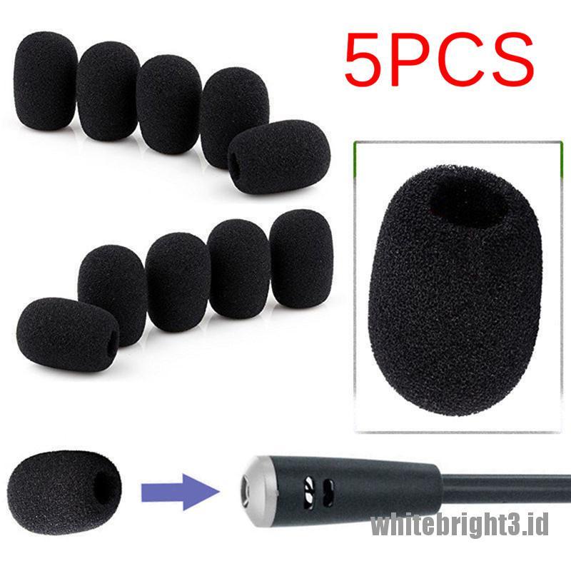 &lt; White3 &gt; 5PCS Busa Cover Holder Mic