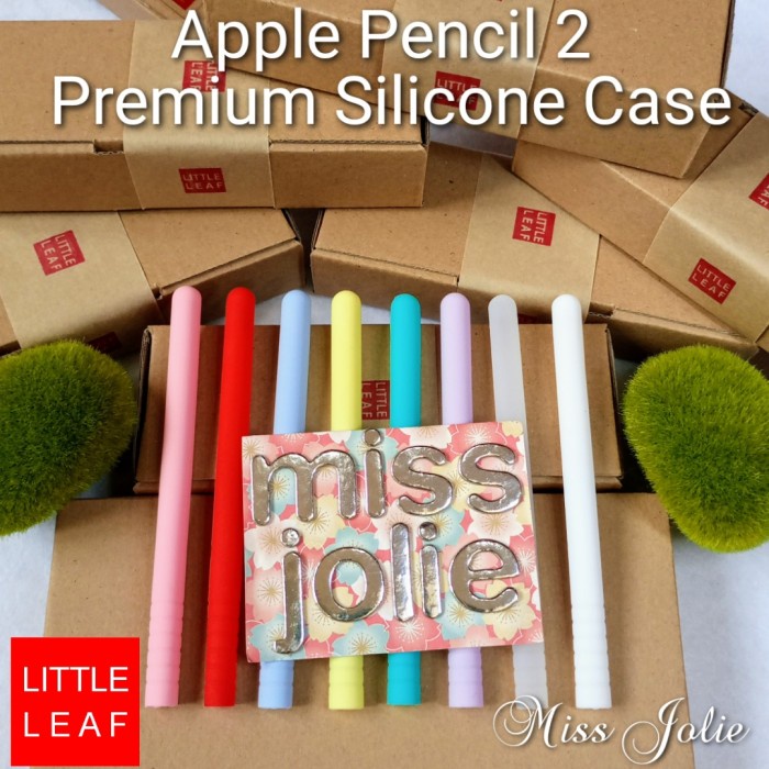 

Bagus Apple Pencil 2 Case Ipad Stylus Sleeve Pen Pensil Silicone Silikon Sale!!!