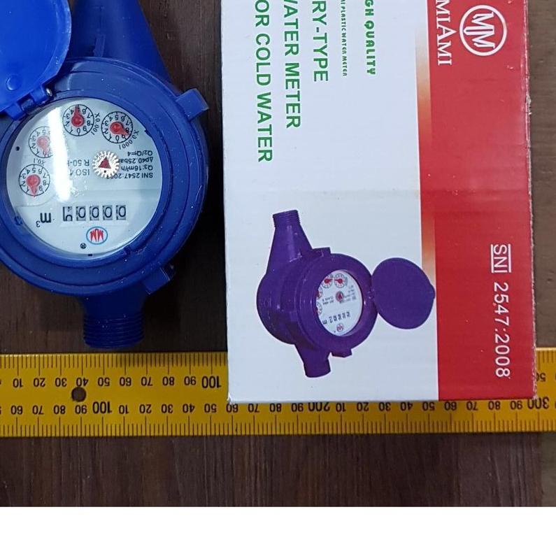 ➺ Meteran Air MIAMI PVC PLASTIK ◌