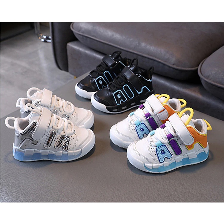 [COD]  Sneakers anak laki laki impor premium Letter AL usia 0-6Tahun / sepatu bayi anak impor korea
