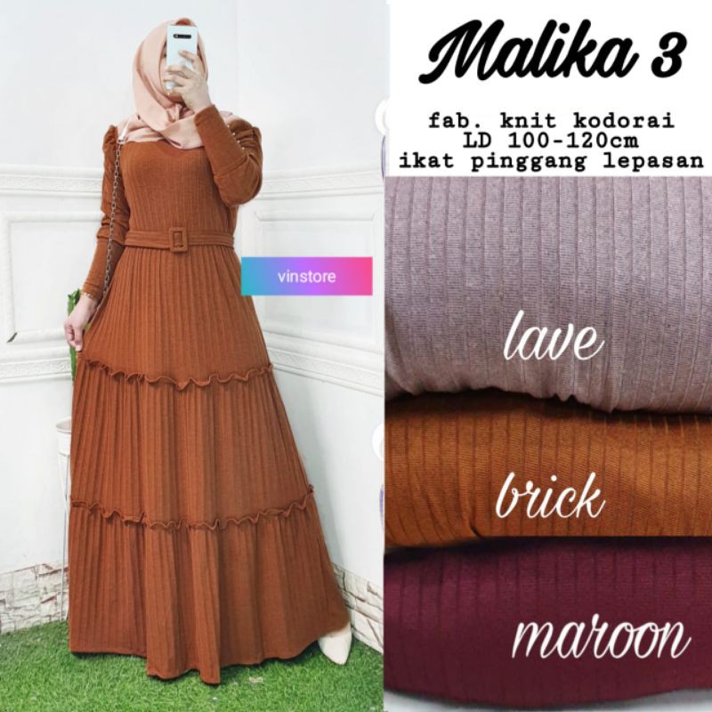 MALIKA3 GAMIS ORI By VINSTORE