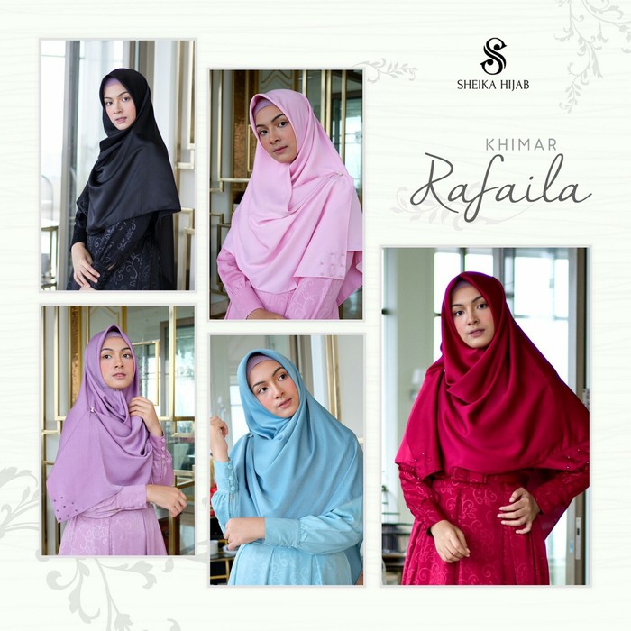 KHIMAR RAFAILA - JILBAB SYARI HIJAB ORIGINAL