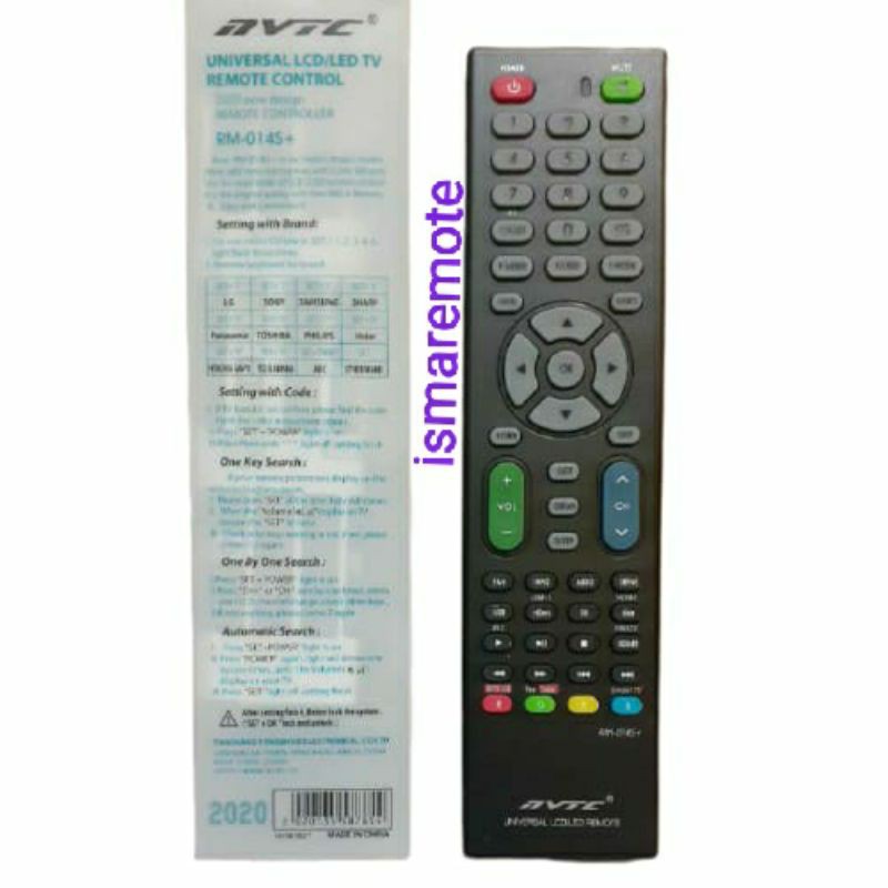 REMOTE REMOT TV MULTI SMART TV NETFLIX YOUTUBE LED LCD