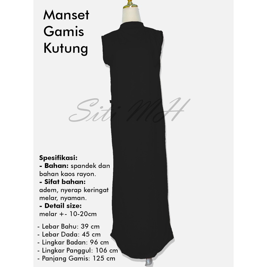 Manset Gamis Kutung