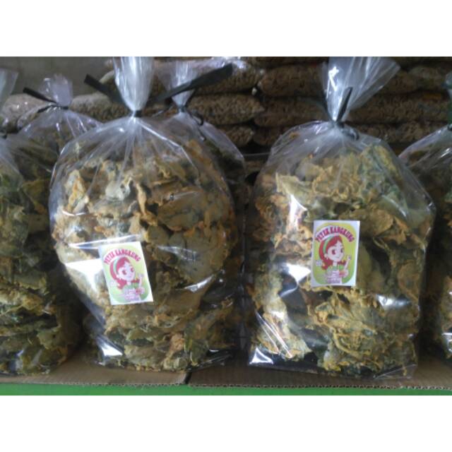 

Peyek Kangkung