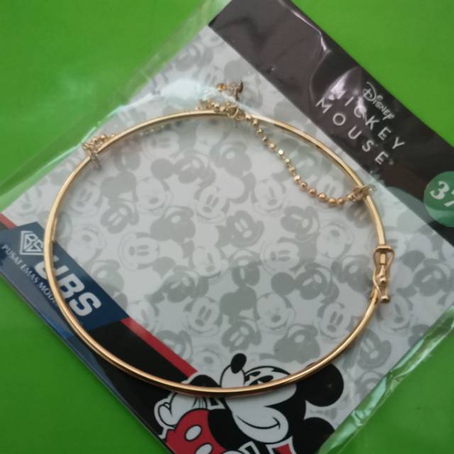 Gelang bangle pita minnie kadar 375 UBS